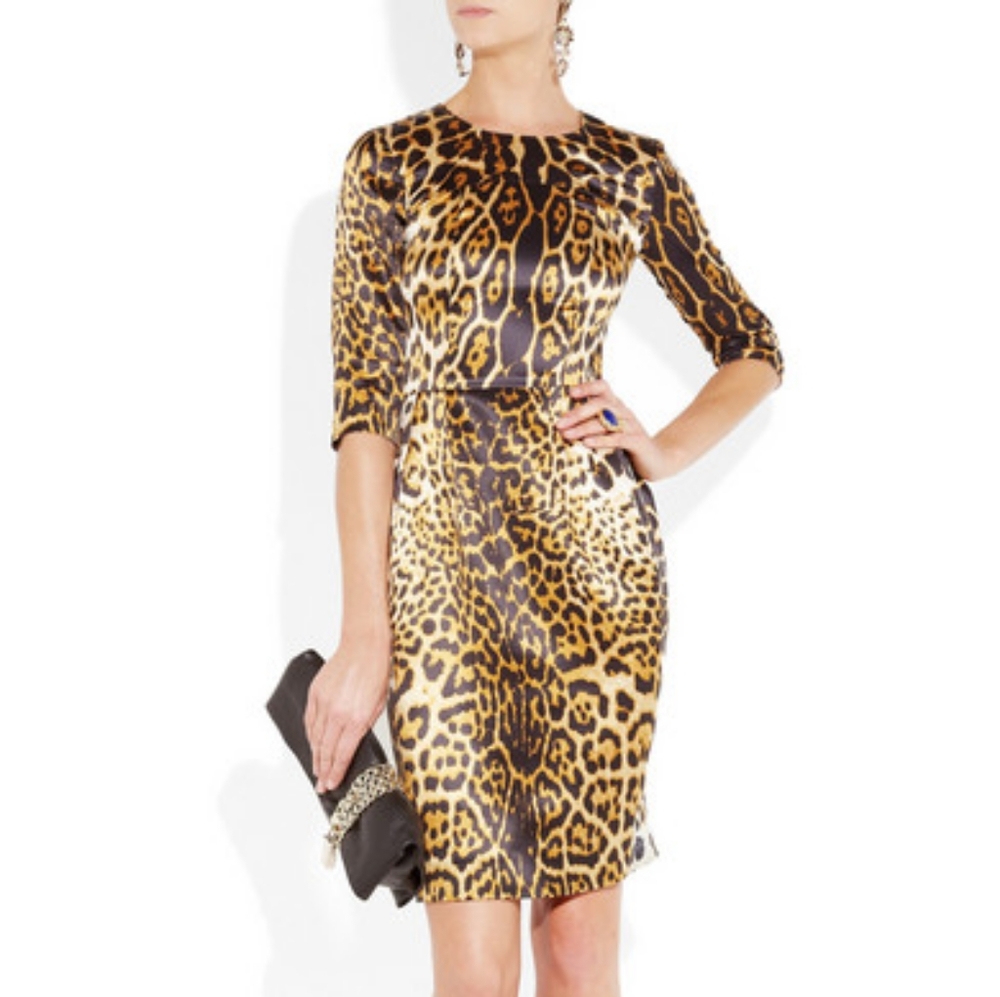 Saint Laurent Sun Cocktail Dress